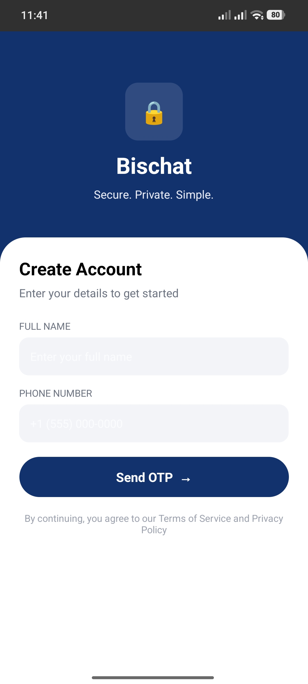 BisChat App